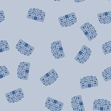 Chemist shop glyph vector seamless pattern Stock Illustration