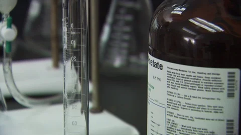 Chemistru Lab Stock Footage 123916520