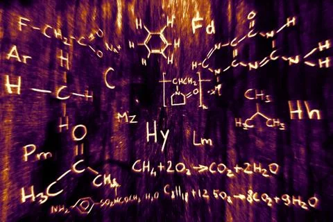 Chemistry 05 Illustrazione stock