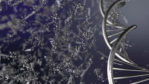 Chemistry background in a silver animation Stock Footage 241572198