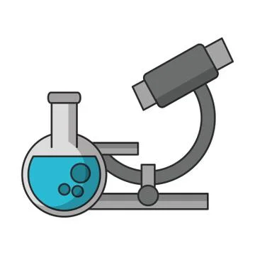 Chemistry elements cartoon イラスト素材