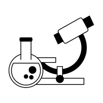 Chemistry elements cartoon 스톡 일러스트