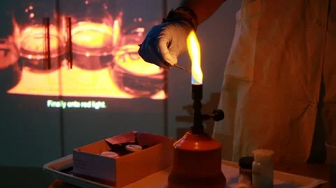 Chemistry experiment Stock Footage 22141301
