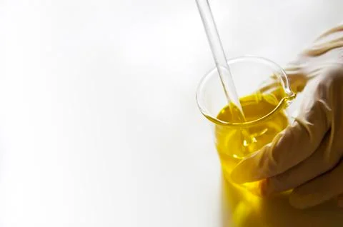 Chemistry experiment Stock Photos