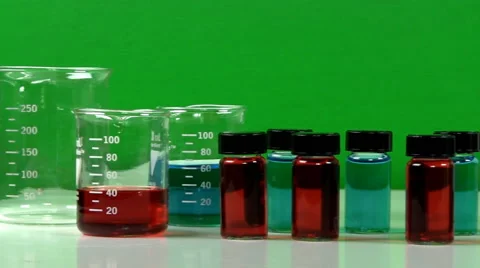 Chemistry experiments Stock Footage 50153267