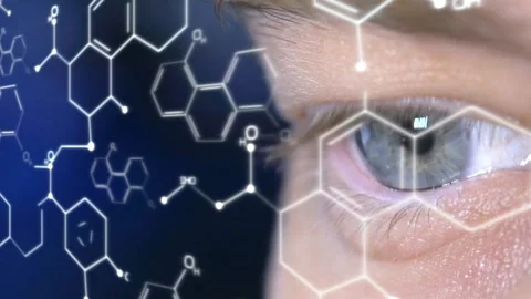 Chemistry Eye Video stock 200156825