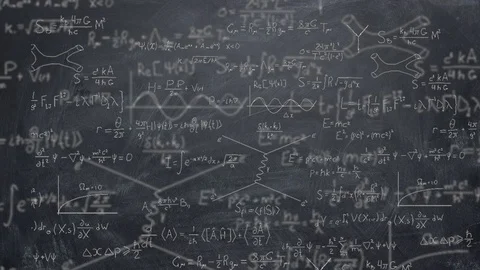 Chemistry Formula. Stock Footage 124879979
