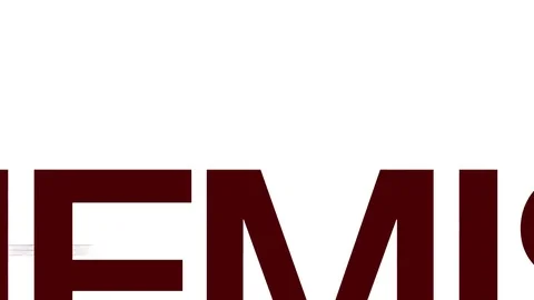 Chemistry lab animated word cloud. Kinetic typography. Stock Footage 70638859