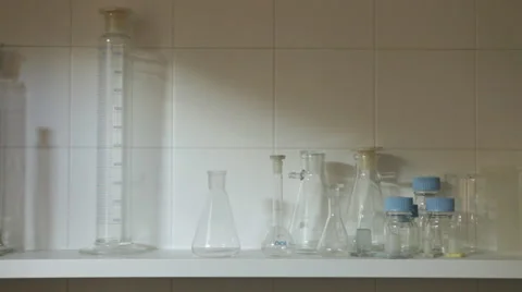 Chemistry lab Stock Footage 54218333