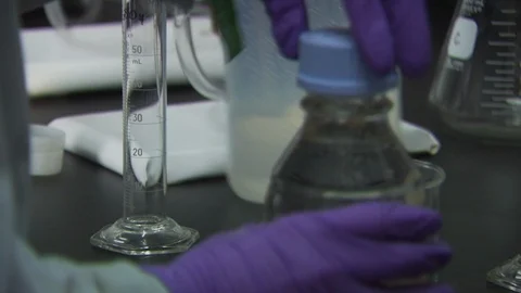 Chemistry Lab Stock Footage 123913823