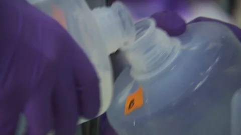 Chemistry Lab Stock Footage 123915172