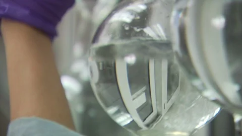 Chemistry Lab Stock Footage 123916055