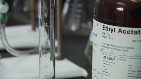 Chemistry Lab Stock Footage 123916744