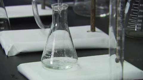 Chemistry Lab Video stock 123918846