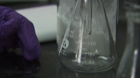 Chemistry Lab Stock Footage 123923893