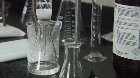 Chemistry Lab Stock Footage 123925524