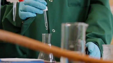 Chemistry lab at a school Stock Footage 300706172