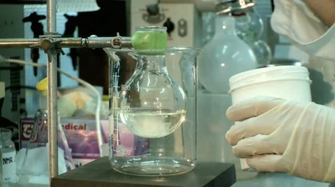 Chemistry Lab - Synthesis Stock Footage 10898040