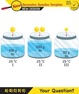 Chemistry Lecture Notes - Mixtures topic Stock Illustration