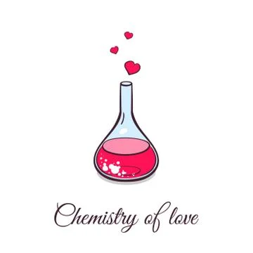Chemistry Of Love Stock Illustration