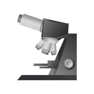 Chemistry microscope icon vector design Stock Illustration