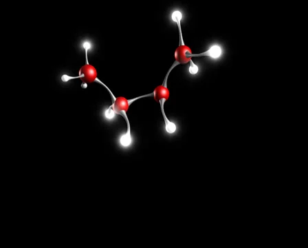 Chemistry Model Loop 库存影片 35513162