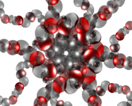 Chemistry Molecules 库存影片 35502732