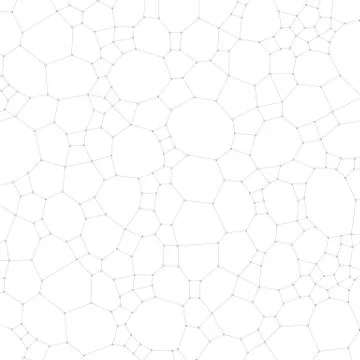 Chemistry pattern, molecular texture, polygonal molecule structure on white Illustrazione stock