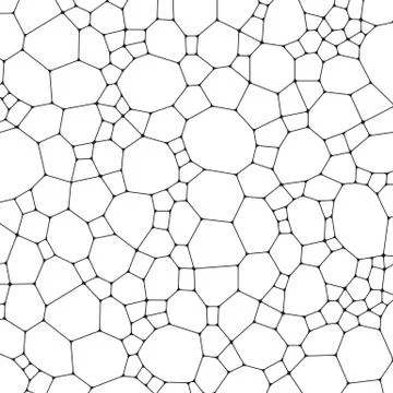 Chemistry pattern, polygonal molecule structure on white background. Medicine Illustrazione stock