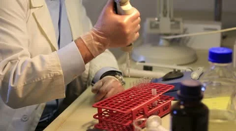 Chemistry &amp; research Stock Footage 20446124
