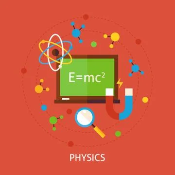 Chemistry Science Flat Vector Concept Stock Illustration