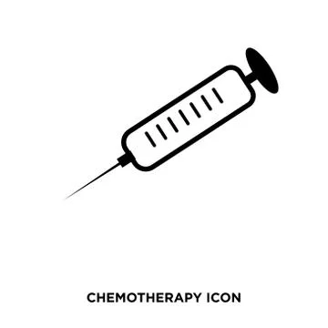 Chemotherapy icon vector Stock Illustration