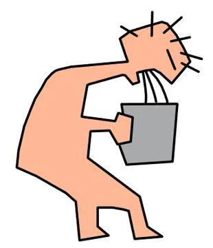 Chemotherapy side effects Stock Illustration