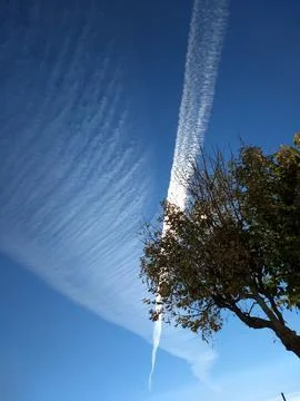 Chemtrails Stock Photos