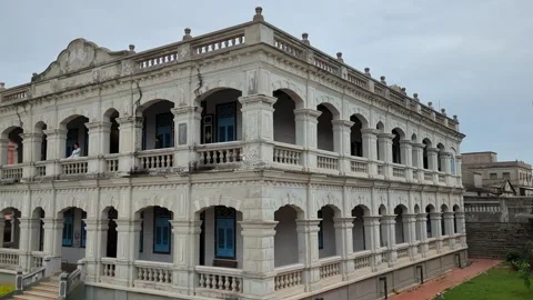 Chen Jing lan impressive Western-style Mansion largest in Kinmen Taiwan Stock Footage 321623766