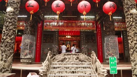 Chen yuanguang temple Video stock 66255451