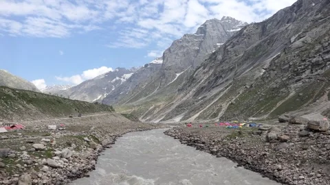 Chenab River 3 스톡 동영상 284040197