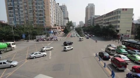 Chengdu city Stock Footage 32964768