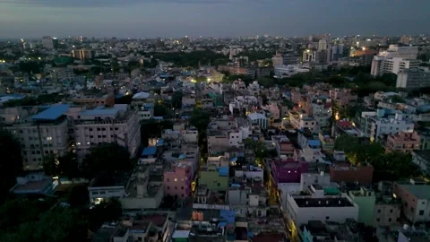 Chennai city 2 Stock Footage 296624499
