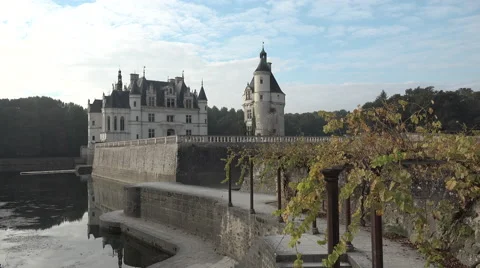 Chenonceau Castle Stock Footage 68892749