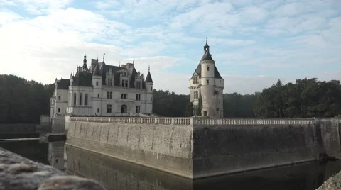 Chenonceau Castle Stock Footage 68892795