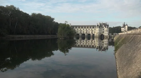 Chenonceau Castle Stock Footage 68892803