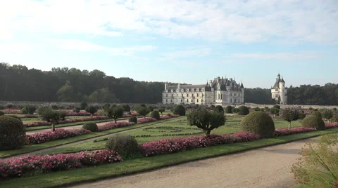 Chenonceau Castle Stock Footage 68893298