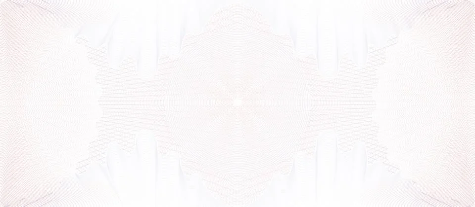 Cheque guilloche watermark pattern background Stock Illustration