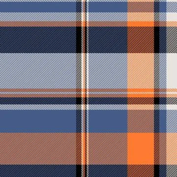 Chequered background seamless texture, furry check plaid tartan. Colourful .. Stock Illustration