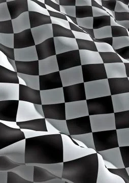 Chequered flag Stock-Illustration