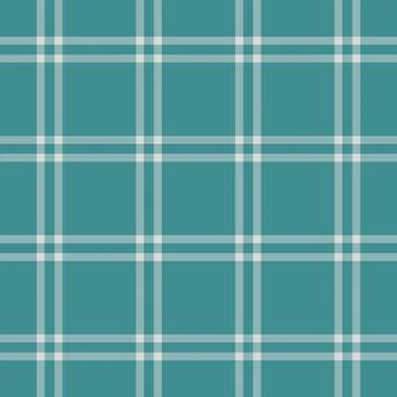 Chequered pattern check tartan, website background vector seamless. Length .. Illustrazione stock