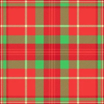 Chequered textile background fabric, smooth tartan plaid texture. Luxurious.. Stock Illustration