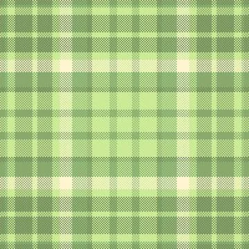 Chequered vector pattern tartan, content textile fabric texture. Group plai.. Illustrazione stock