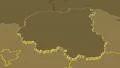 Chernihiv - Ukraine region extruded. Set of four animations 4k or 4k+ Resolution